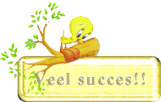 Succes krabbels